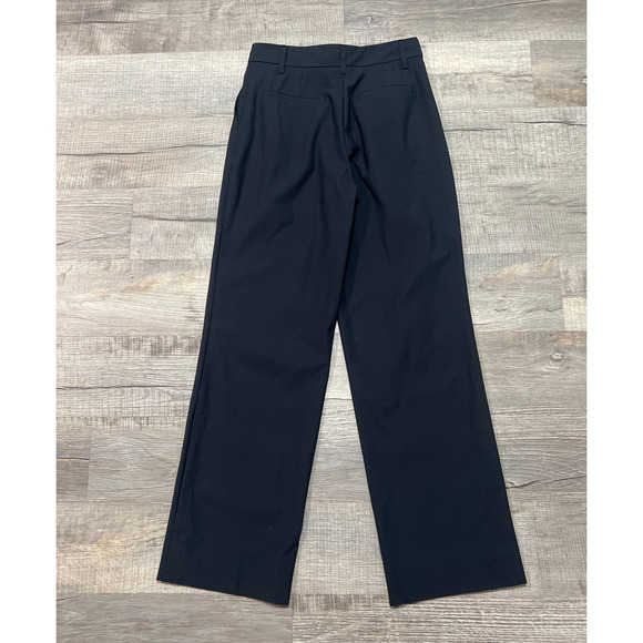 Rhone Womens Commuter Pleated Trouser Pants Size 4 Black Work Golf 200093 - Picture 3 of 10